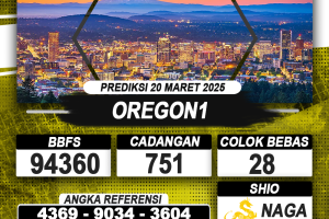 PREDIKSI OREGON1 20 MAR 2025 | PREDIKSI TOGEL KUNINGTOTO