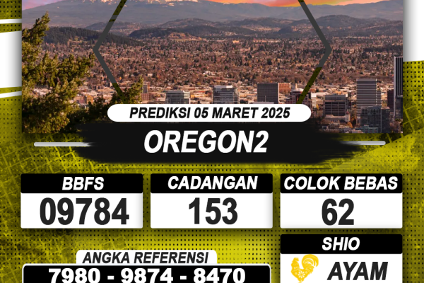 PREDIKSI OREGON2 05 MAR 2025 | PREDIKSI TOGEL KUNINGTOTO