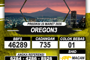 PREDIKSI OREGON3 23 MAR 2025 | PREDIKSI TOGEL KUNINGTOTO