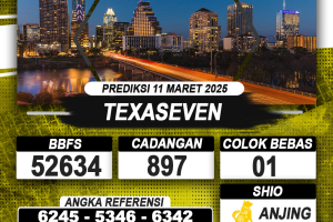 PREDIKSI TEXASEVEN 11 MAR 2025 | PREDIKSI TOGEL KUNINGTOTO