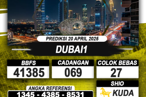 PREDIKSI DUBAI1 20 APRIL 2025 | PREDIKSI TOGEL KUNINGTOTO