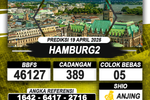 PREDIKSI HAMBURG2 19 APRIL 2025 | PREDIKSI TOGEL KUNINGTOTO