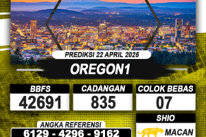 PREDIKSI OREGON1 22 APRIL 2025 | PREDIKSI TOGEL KUNINGTOTO