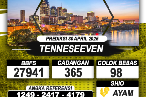 PREDIKSI TENNESEEVEN 30 APRIL 2025 | PREDIKSI TOGEL KUNINGTOTO