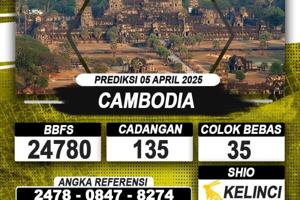 PREDIKSI CAMBODIA 05 MEI 2025 | PREDIKSI TOGEL KUNINGTOTO
