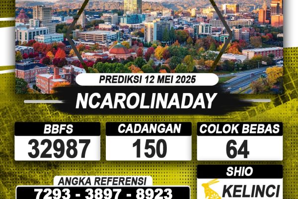 PREDIKSI NCAROLINADAY 13 MEI 2025 | PREDIKSI TOGEL KUNINGTOTO PREDIKSI NCAROLINADAY 13 MEI 2025 | PREDIKSI TOGEL KUNINGTOTO