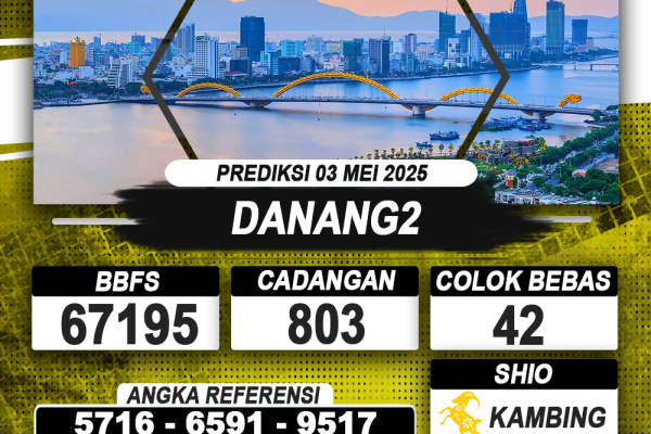 PREDIKSI DANANG2 03 MEI 2025 | PREDIKSI TOGEL KUNINGTOTO PREDIKSI DANANG2 03 MEI 2025 | PREDIKSI TOGEL KUNINGTOTO