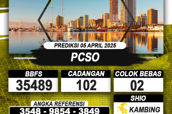 PREDIKSI PCSO 05 MEI 2025 | PREDIKSI TOGEL KUNINGTOTO
