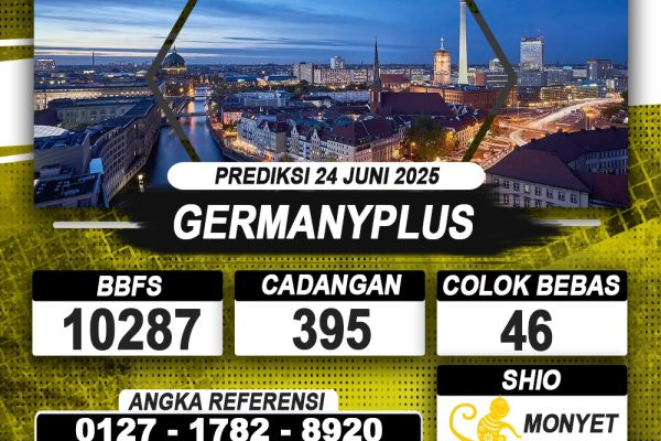 PREDIKSI GERMANYPLUS 24 JUNI 2025 | PREDIKSI TOGEL KUNINGTOTO