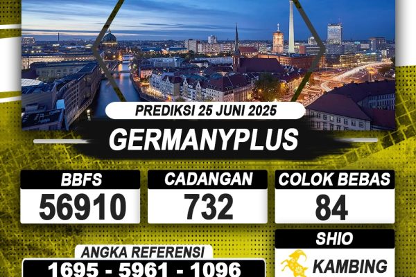 PREDIKSI GERMANYPLUS 25 JUNI 2025 | PREDIKSI TOGEL KUNINGTOTO