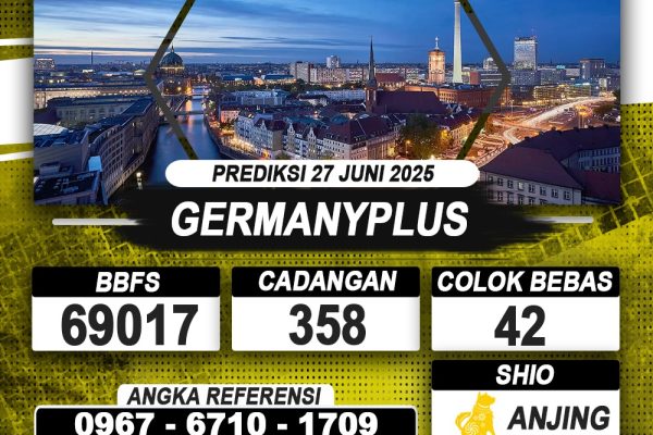PREDIKSI GERMANYPLUS 27 JUNI 2025 | PREDIKSI TOGEL KUNINGTOTO PREDIKSI GERMANYPLUS 27 JUNI 2025 | PREDIKSI TOGEL KUNINGTOTO