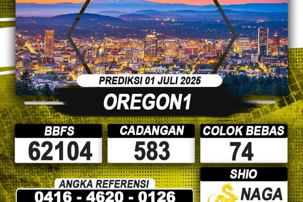 PREDIKSI OREGON1 01 JULI 2025 | PREDIKSI TOGEL KUNINGTOTO PREDIKSI OREGON1 01 JULI 2025 | PREDIKSI TOGEL KUNINGTOTO