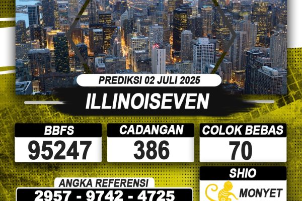 PREDIKSI ILLINOISEVEN 02 JULI 2025 | PREDIKSI TOGEL KUNINGTOTO
