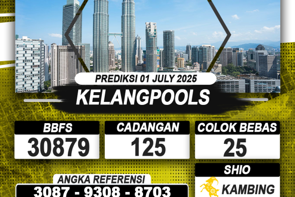 PREDIKSI KELANGPOOLS 01 JULY 2025 | PREDIKSI TOGEL KUNINGTOTO