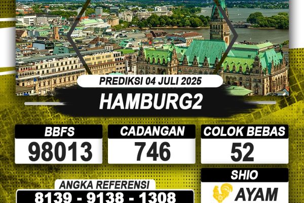 PREDIKSI HAMBURG2 04 JULI 2025 | PREDIKSI TOGEL KUNINGTOTO
