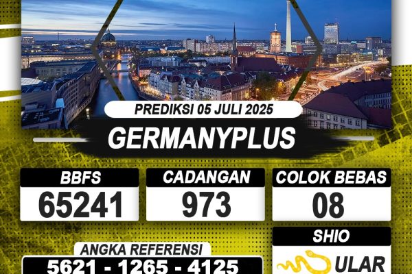 PREDIKSI GERMANYPLUS 05 JULI 2025 | PREDIKSI TOGEL KUNINGTOTO