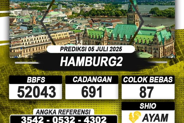 PREDIKSI HAMBURG2 05 JULI 2025 | PREDIKSI TOGEL KUNINGTOTO