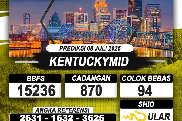 PREDIKSI KENTUCKYMID 07 JULI 2025 | PREDIKSI TOGEL KUNINGTOTO