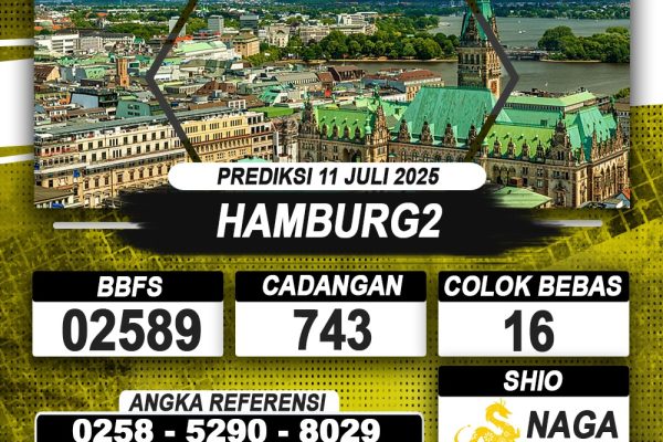 PREDIKSI HAMBURG2 11 JULI 2025 | PREDIKSI TOGEL KUNINGTOTO