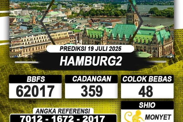 PREDIKSI HAMBURG2 19 JULI 2025 | PREDIKSI TOGEL KUNINGTOTO