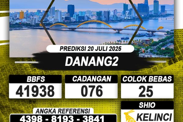 PREDIKSI DANANG2 20 JULI 2025 | PREDIKSI TOGEL KUNINGTOTO PREDIKSI DANANG2 20 JULI 2025 | PREDIKSI TOGEL KUNINGTOTO
