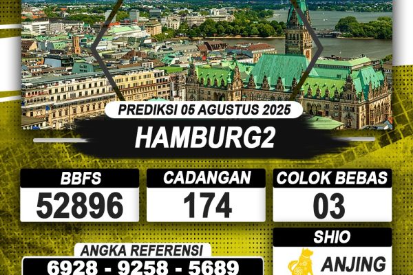PREDIKSI HAMBURG2 05 AGUSTUS 2025 | PREDIKSI TOGEL KUNINGTOTO