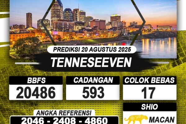 PREDIKSI TENNESEEVEN 20 AGUSTUS 2025 | PREDIKSI TOGEL KUNINGTOTO