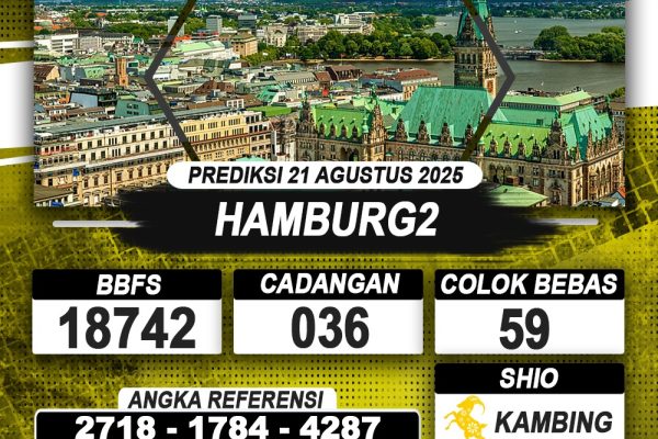 PREDIKSI HAMBURG2 21 AGUSTUS 2025 | PREDIKSI TOGEL KUNINGTOTO