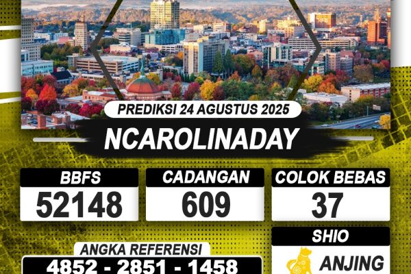 PREDIKSI NCAROLINADAY 24 AGUSTUS 2025 | PREDIKSI TOGEL KUNINGTOTO PREDIKSI NCAROLINADAY 24 AGUSTUS 2025 | PREDIKSI TOGEL KUNINGTOTO