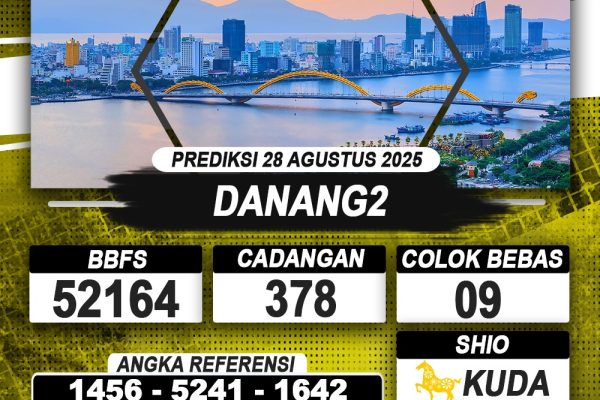 PREDIKSI DANANG2 28 AGUSTUS 2025 | PREDIKSI TOGEL KUNINGTOTO