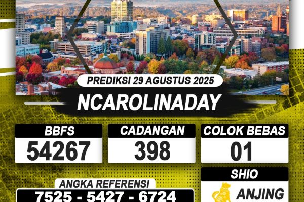 PREDIKSI NCAROLINADAY 29 AGUSTUS 2025 | PREDIKSI TOGEL KUNINGTOTO PREDIKSI NCAROLINADAY 29 AGUSTUS 2025 | PREDIKSI TOGEL KUNINGTOTO