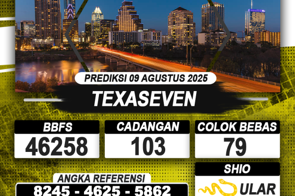 PREDIKSI TEXASEVEN 09 AGUSTUS 2025 | PREDIKSI TOGEL KUNINGTOTO PREDIKSI TEXASEVEN 09 AGUSTUS 2025 | PREDIKSI TOGEL KUNINGTOTO