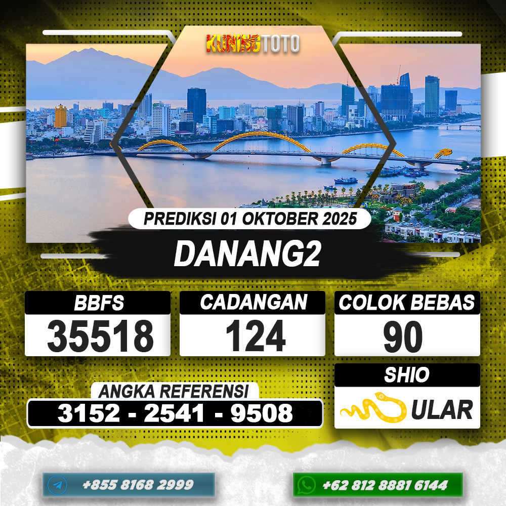 PREDIKSI DANANG2 01 OKTOBER 2025 | PREDIKSI TOGEL KUNINGTOTO