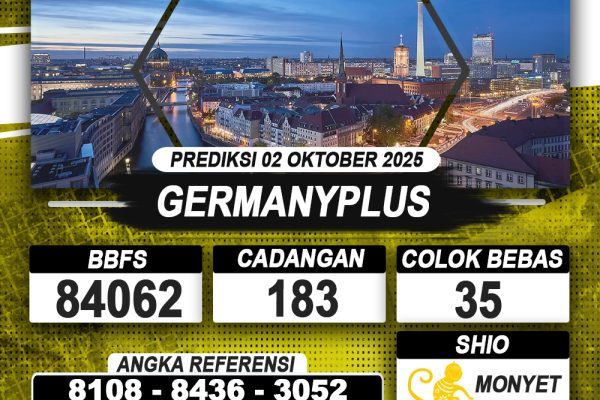PREDIKSI GERMANYPLUS 02 OKTOBER 2025 | PREDIKSI TOGEL KUNINGTOTO