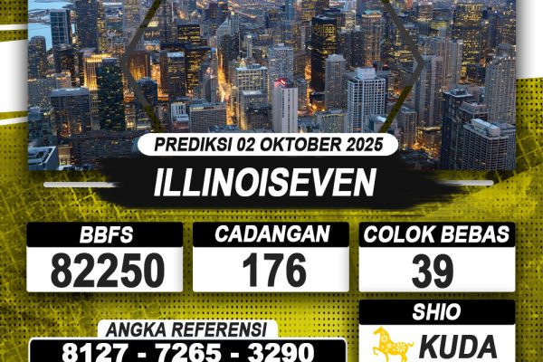PREDIKSI ILLINOISEVEN 02 OKTOBER 2025 | PREDIKSI TOGEL KUNINGTOTO