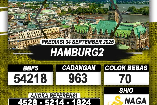 PREDIKSI HAMBURG2 04 SEPTEMBER 2025 | PREDIKSI TOGEL KUNINGTOTO