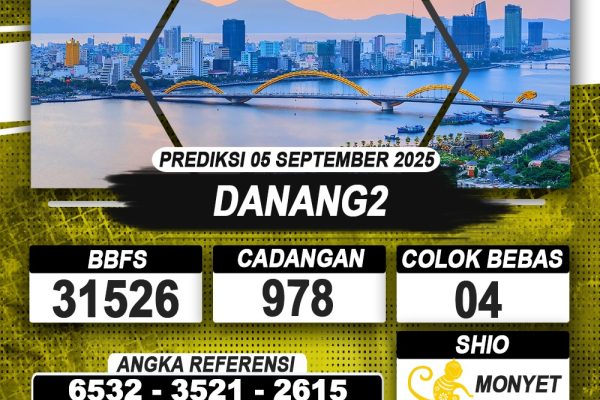 PREDIKSI DANANG2 05 SEPTEMBER 2025 | PREDIKSI TOGEL KUNINGTOTO