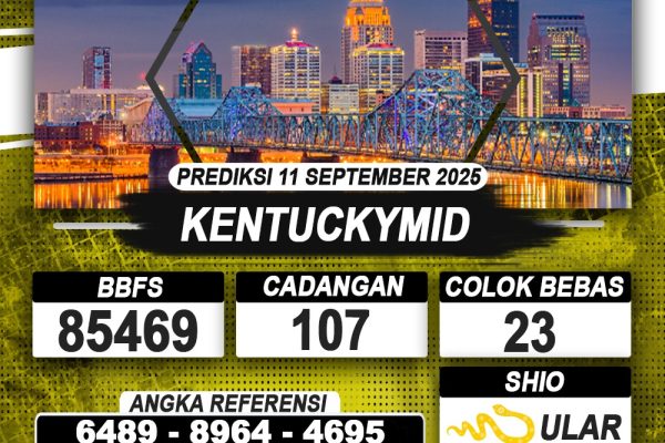 PREDIKSI KENTUCKYMID 11 SEPTEMBER 2025 | PREDIKSI TOGEL KUNINGTOTO