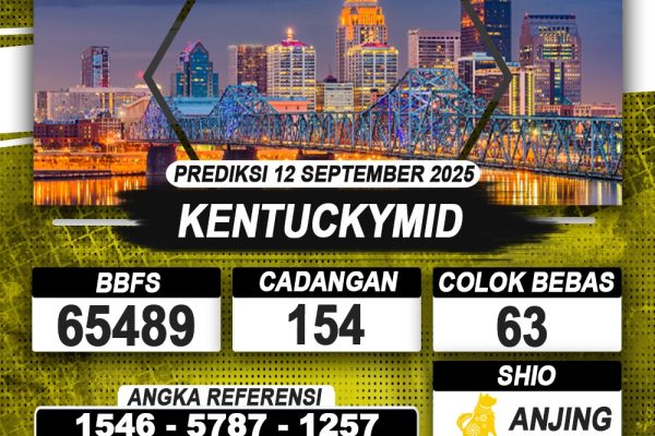 PREDIKSI KENTUCKYMID 12 SEPTEMBER 2025 | PREDIKSI TOGEL KUNINGTOTO