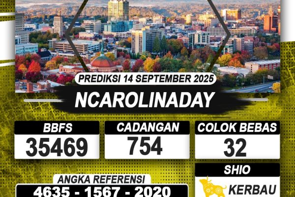 PREDIKSI NCAROLINADAY 14 SEPTEMBER 2025 | PREDIKSI TOGEL KUNINGTOTO PREDIKSI NCAROLINADAY 14 SEPTEMBER 2025 | PREDIKSI TOGEL KUNINGTOTO