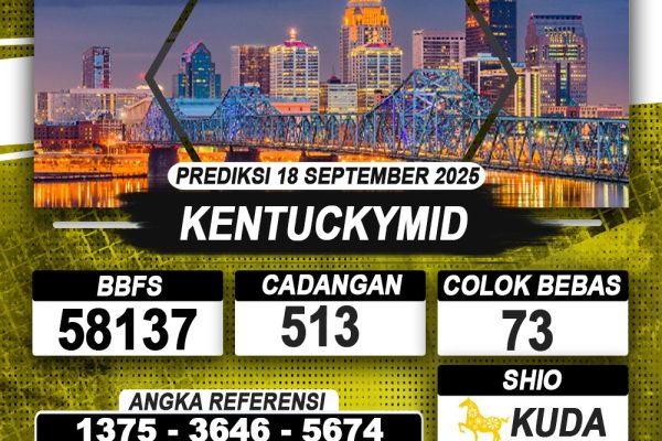 PREDIKSI KENTUCKYMID 18 SEPTEMBER 2025 | PREDIKSI TOGEL KUNINGTOTO