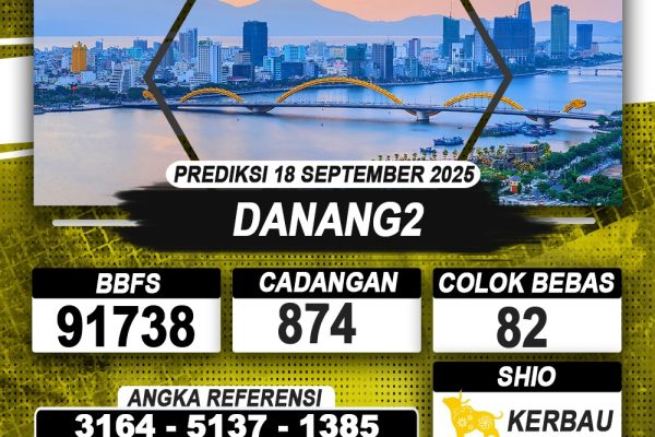 PREDIKSI DANANG2 18 SEPTEMBER 2025 | PREDIKSI TOGEL KUNINGTOTO
