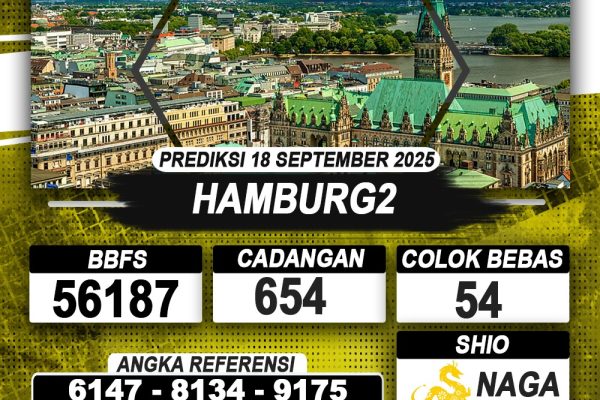 PREDIKSI HAMBURG2 18 SEPTEMBER 2025 | PREDIKSI TOGEL KUNINGTOTO
