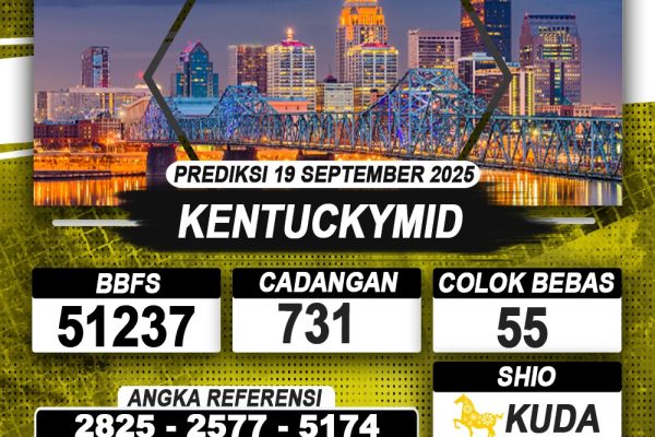 PREDIKSI KENTUCKYMID 19 SEPTEMBER 2025 | PREDIKSI TOGEL KUNINGTOTO