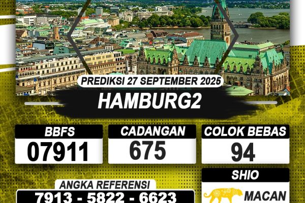 PREDIKSI HAMBURG2 27 SEPTEMBER 2025 | PREDIKSI TOGEL KUNINGTOTO