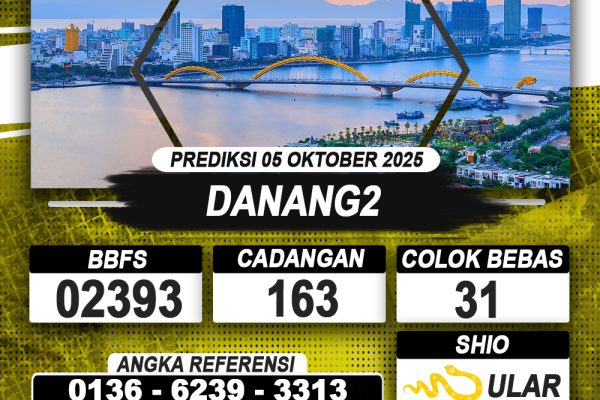 PREDIKSI DANANG2 05 OKTOBER 2025 | PREDIKSI TOGEL KUNINGTOTO