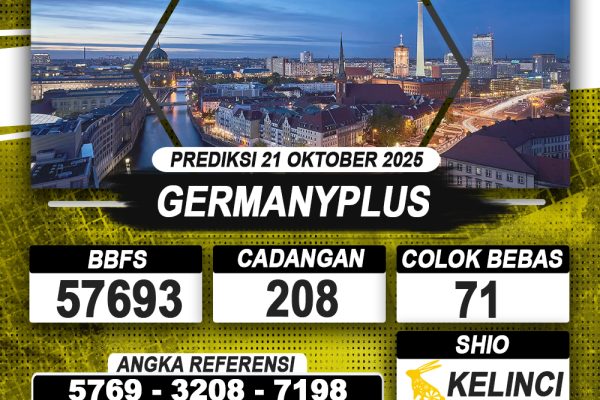 PREDIKSI GERMANYPLUS 21 OKTOBER 2025 | PREDIKSI TOGEL KUNINGTOTO