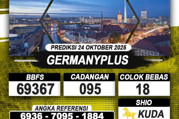 PREDIKSI GERMANYPLUS 24 OKTOBER 2025 | PREDIKSI TOGEL KUNINGTOTO