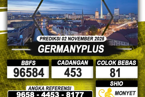 PREDIKSI GERMANYPLUS 02 NOVEMBER 2025 | PREDIKSI TOGEL KUNINGTOTO