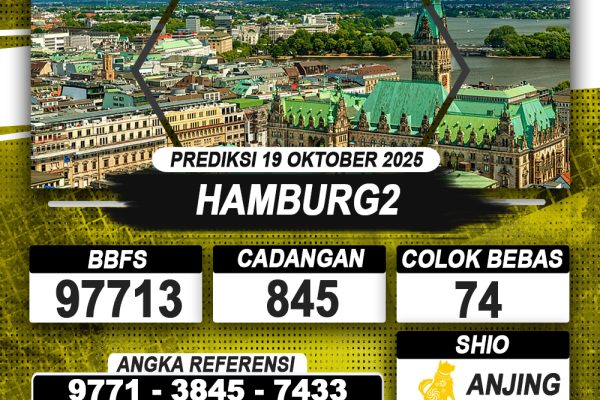 PREDIKSI HAMBURG2 19 OKTOBER 2025 | PREDIKSI TOGEL KUNINGTOTO